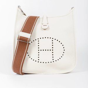 Hermés Evelyne III 29 Craie Noisette